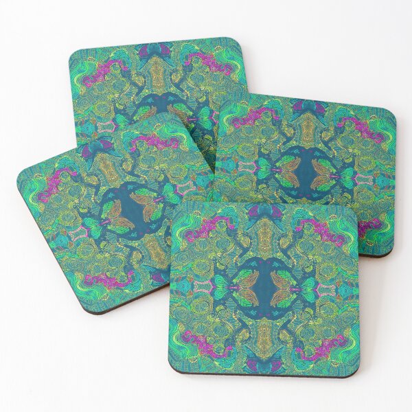 Item preview, Turquoise paisley designed and sold by ookaiyah.