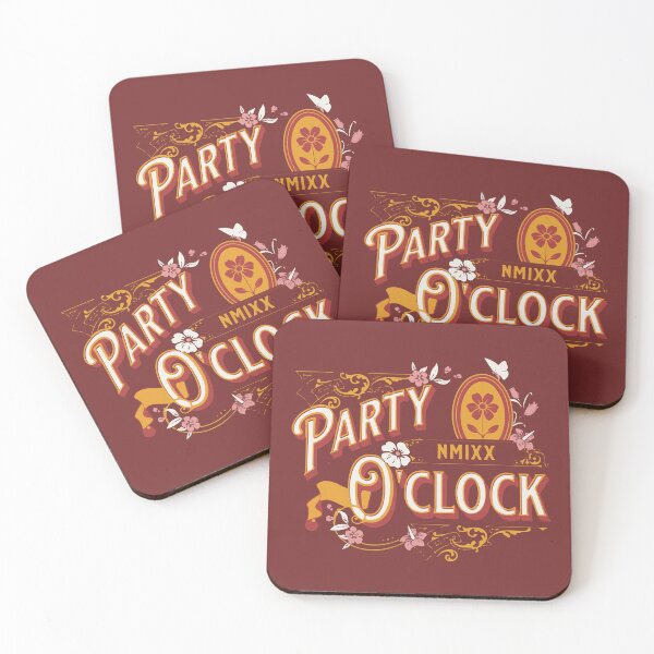 Item preview, Nmixx party o clock song typography text nswer | Morcaworks designed and sold by Morcawork.