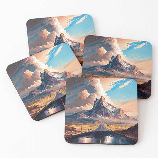 Item preview, Desert Road to Mountain Peak: Surreal Sky Adventure designed and sold by iguananick.