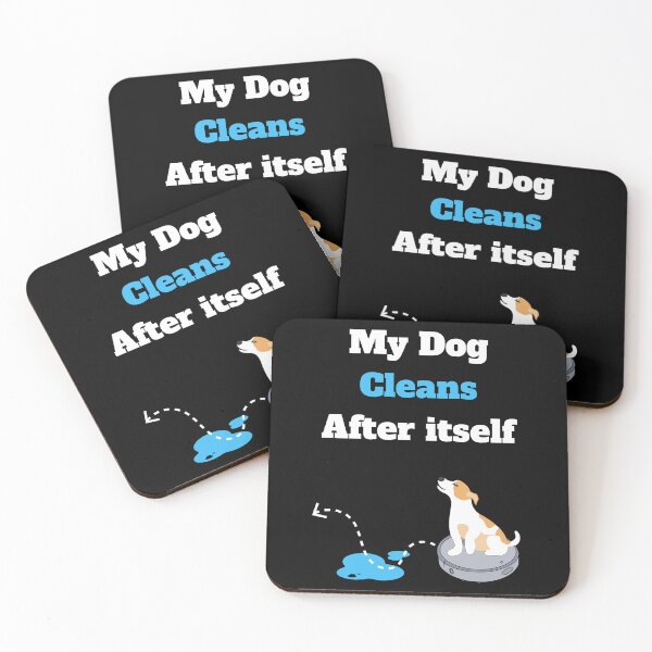 Item preview, Funny elegant dog riding on vacuum robot cleaner designed and sold by Artstastic.