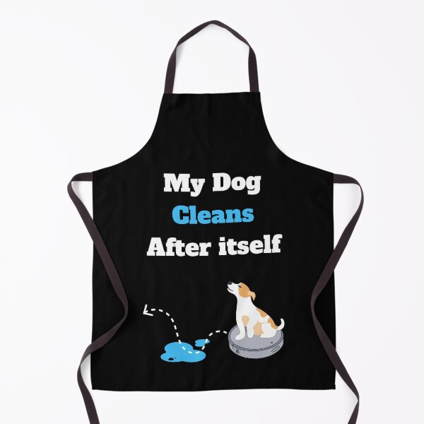 Item preview, Funny elegant dog riding on vacuum robot cleaner designed and sold by Artstastic.