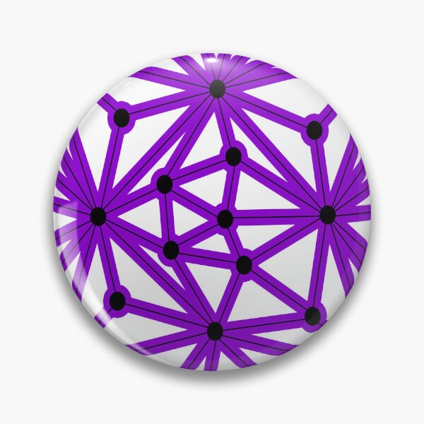 Item preview, Abstract geometric pattern - purple designed and sold by K.S ART.
