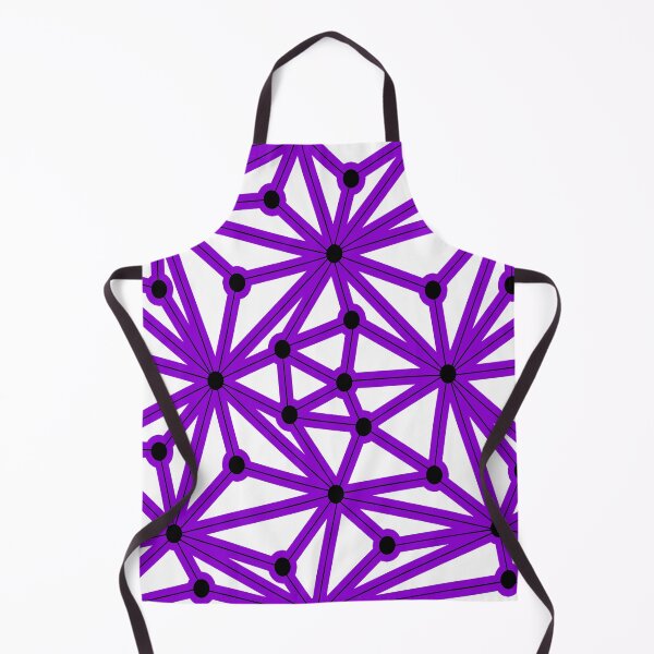 Item preview, Abstract geometric pattern - purple designed and sold by K.S ART.