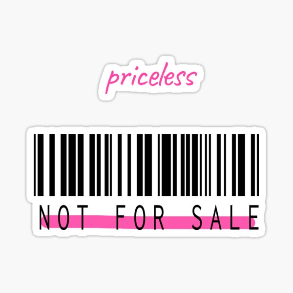 Price Tags No Barcode Pink Retail Sales Tag