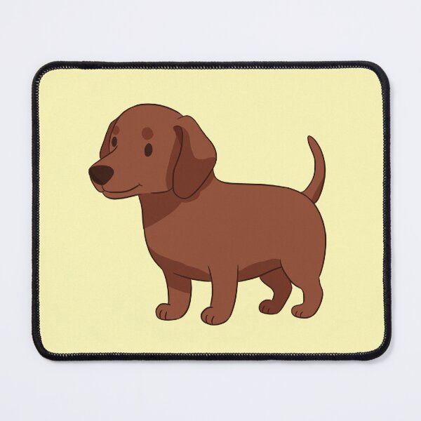 Item preview, Cute red dachshund dog designed and sold by Yaragold.