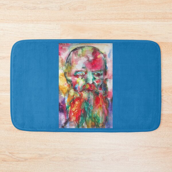 Item preview, FYODOR DOSTOEVSKY - watercolor portrait.8 designed and sold by brookeh-aynes.