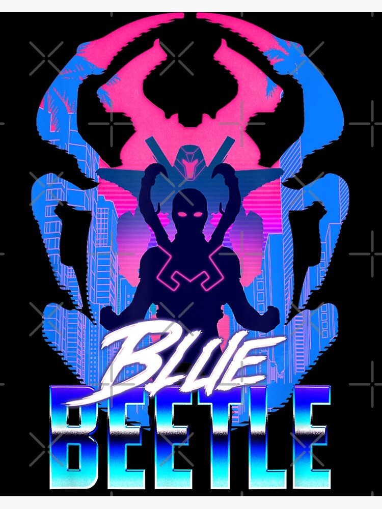 Blue Beetle Movie Sticker for Sale by vacnaspera