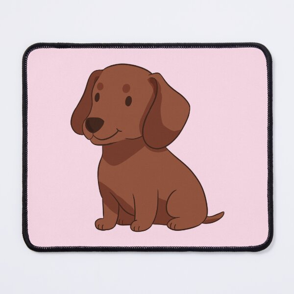 Item preview, Cute red dachshund dog  designed and sold by Yaragold.