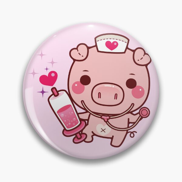 Item preview, Pigma, Cute little pig in nurse costume designed and sold by Pigma-S.
