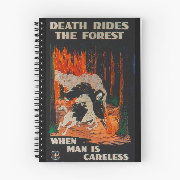 Item preview, Death Rides The Forest When Man Is Careless designed and sold by MarioRivas.