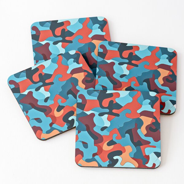 Item preview, Abstract shapes like a puzzle designed and sold by LazyLifestyle.
