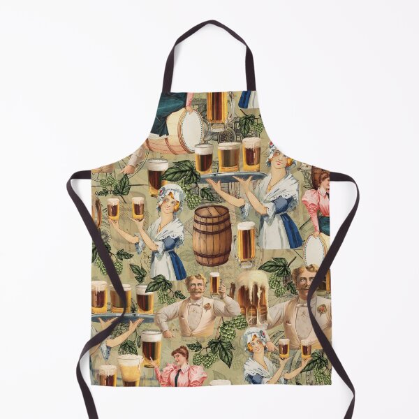 Item preview, the elixir of life - beer - vintage pattern - green Nightgarden designed and sold by UtArt.