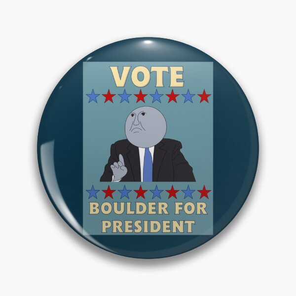 Item preview, Boulder for President  designed and sold by Tankengines.