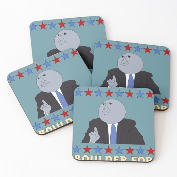 Item preview, Boulder for President  designed and sold by Tankengines.
