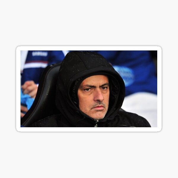 Grumpy Jose Mourinho Sticker