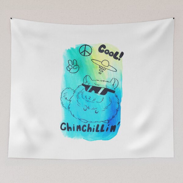 Item preview, Cool Watercolor Chinchilla  designed and sold by SaradaBoru.