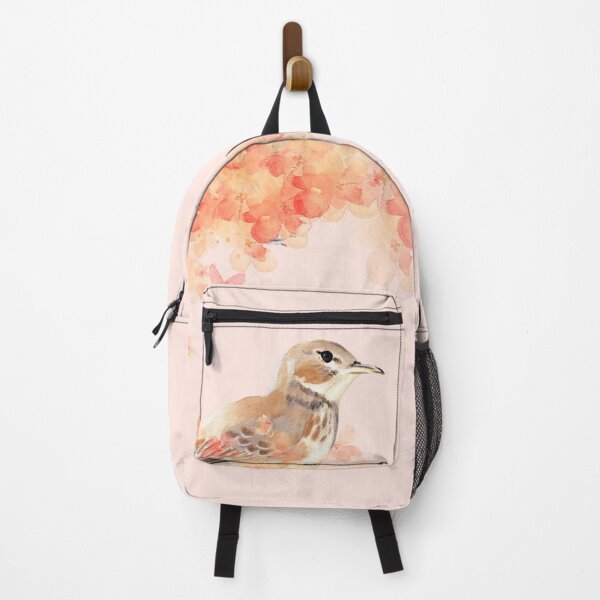 Item preview, Watercolor Lark and Pink Flower Cloud designed and sold by Coffee Lifestyle.