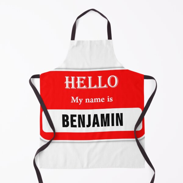 Item preview,  POD name tag Benjamin designed and sold by JonathanP514.