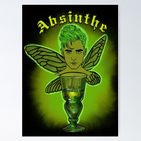 Item preview, Absinthe green fairy designed and sold by 3leggeddogg.