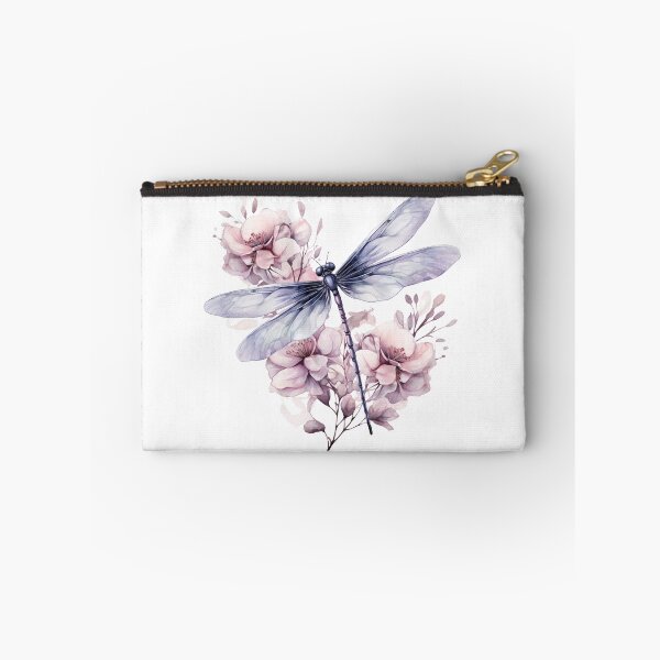 Item preview, Magical Mystical Colorful Watercolor Floral Boho Dragonfly designed and sold by artfulbitsbyk.