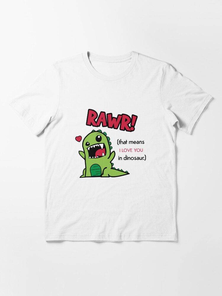 dinosaur rawr t shirt