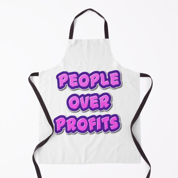 Item preview, People Over Profits designed and sold by The Happiness Market .