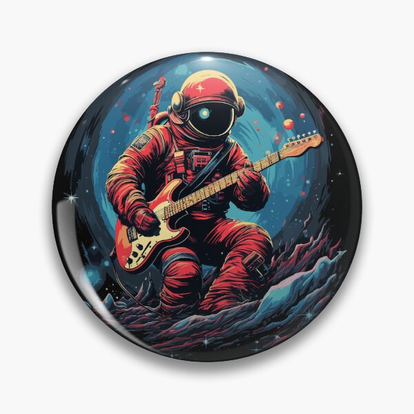 Item preview, Astronaut Playing Guitar in Space designed and sold by EdgarJake.