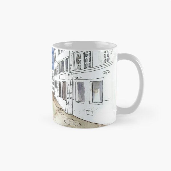 Item preview, Urban sketching watercolor illustration designed and sold by BeetleIllus.