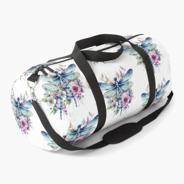 Item preview, Magical Mystical Colorful Watercolor Floral Boho Dragonfly designed and sold by artfulbitsbyk.