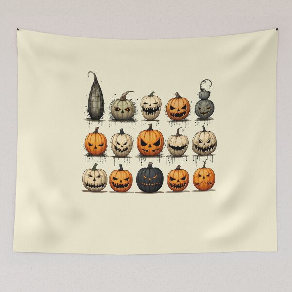 Item preview, 15 pumpkin to halloween classic t-shirt  designed and sold by Graphichut.