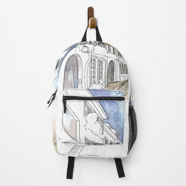 Item preview, Urban sketching watercolor illustration designed and sold by BeetleIllus.