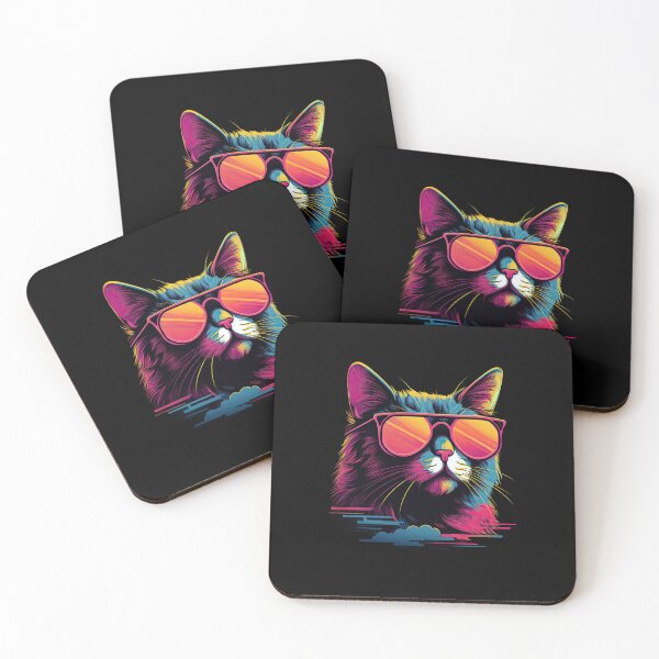 Item preview, Retro-Cool Cat designed and sold by eyestetix.