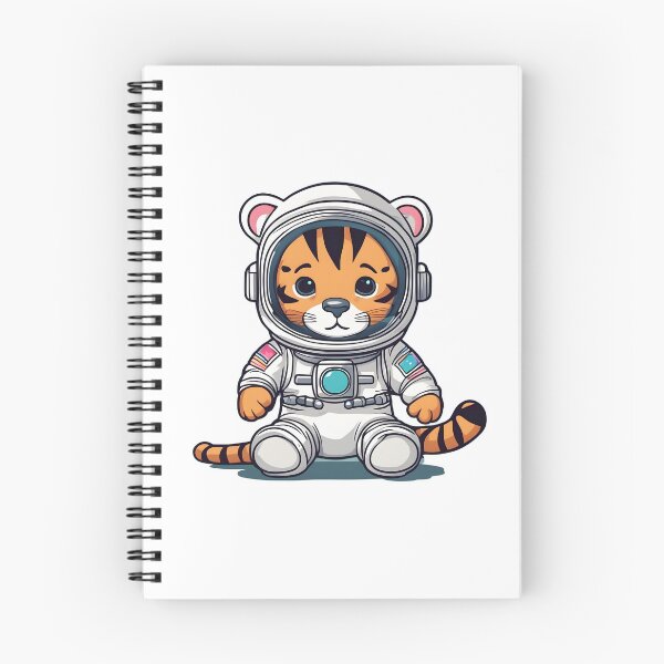 Item preview, Orange Tiger Astronaut designed and sold by Realizey.