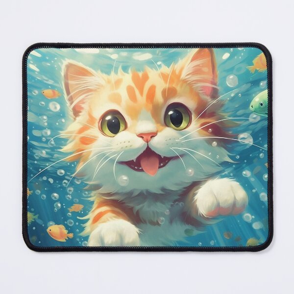 Item preview, "Cute Aquatic Kittens."  designed and sold by LegacyArtist1.