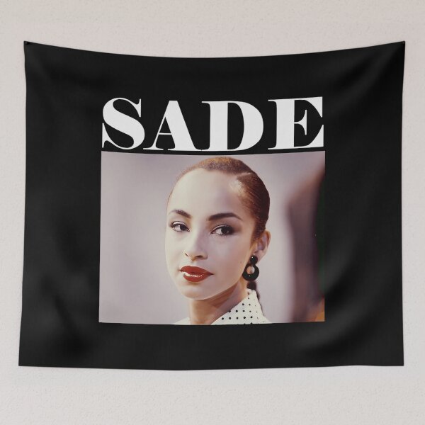 Item preview, 80s SADE on black designed and sold by LewdJemima.