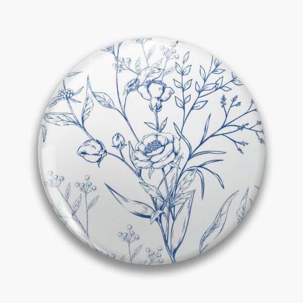 Item preview, soft blue flowers,pattern, designed and sold by Colada ....