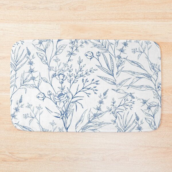 Item preview, soft blue flowers,pattern, designed and sold by Colada ....