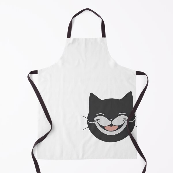 Item preview, Black cat smile line art designed and sold by Digitalcipart.
