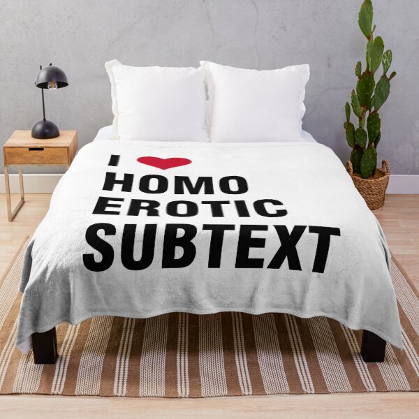Item preview, I Heart Homoerotic Subtext (Square) designed and sold by inthegrass11.