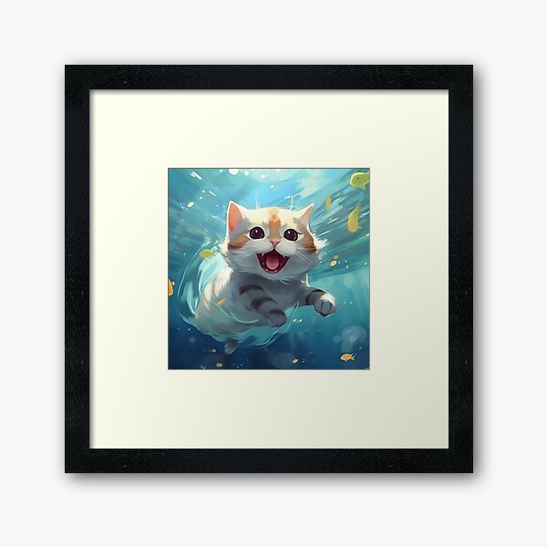 Item preview, "Cute Aquatic Kittens."  designed and sold by LegacyArtist1.