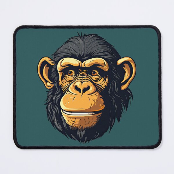 Item preview, Monkey Head Vintage Style designed and sold by Puristock.