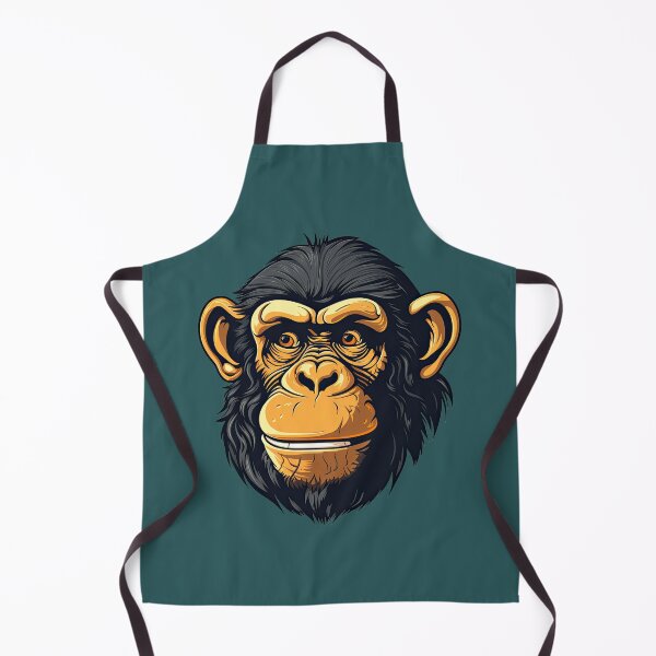 Item preview, Monkey Head Vintage Style designed and sold by Puristock.