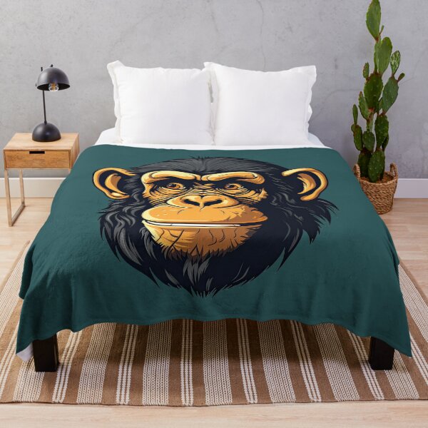 Item preview, Monkey Head Vintage Style designed and sold by Puristock.