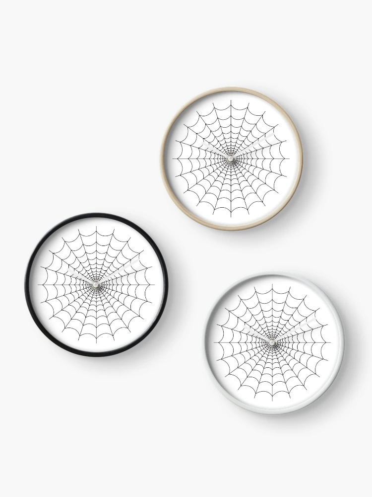Thumbnail 3 of 4, Clock, Spider web designed and sold by Ruddean21.