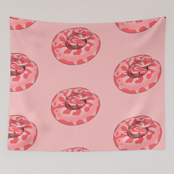 Item preview, Silly Derpy Red Ball Python designed and sold by RoeHasArt.