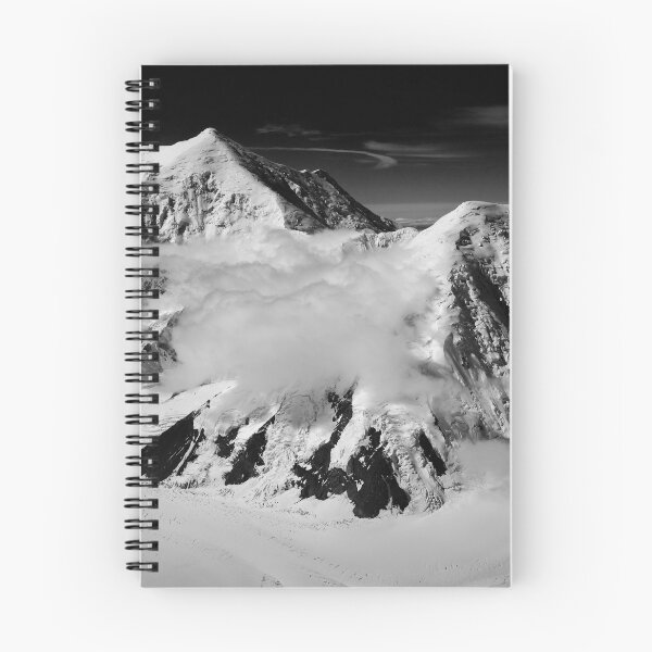 Item preview, A landscape view of Alaska snowy alpine scene landscape black and white photographic print / photography designed and sold by Jéanpaul  Ferro.