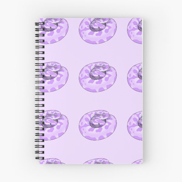 Item preview, Silly Derpy Purple Ball Python designed and sold by RoeHasArt.