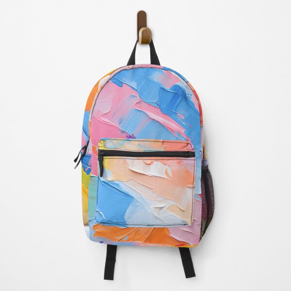 Item preview, Rainbow Colorful Abstract Paint Pattern designed and sold by trajeado14.