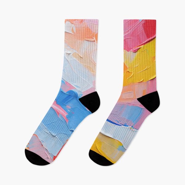 Item preview, Rainbow Colorful Abstract Paint Pattern designed and sold by trajeado14.