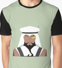 Rashid Vector Graphic T-Shirt